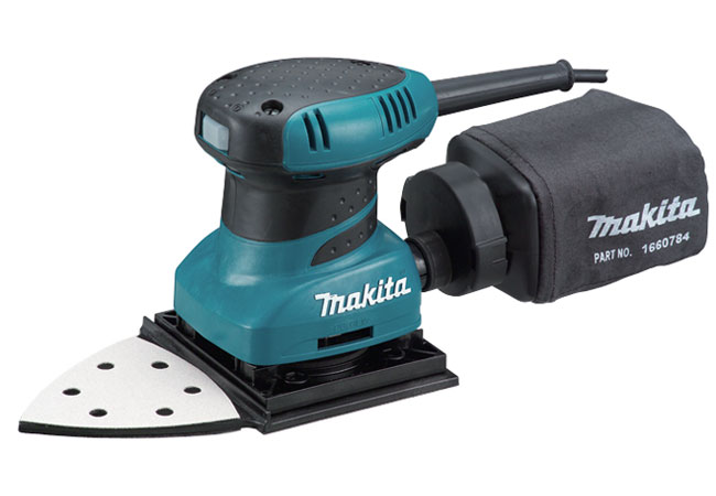 Шлифовальная машина дельта Makita BO4565K, 200 Вт, бумага 114x102 мм