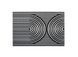 Ковер для террасы Black 120x180 см полипропиленовый черно-белый MOODME