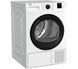 Сушильна машина Beko DF7412WPB - тонка 45,9 см - тепловий насос - 7 кг