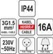 Yato Удлинитель прорезиненная 40м 81024