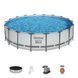 Басейн сімейний каркасний круглий Steel Pro Max Bestway 56462
