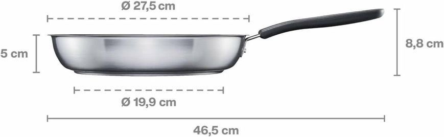 Сковорода антипригарная Fiskars 26 см с керамическим покрытием Functional Form