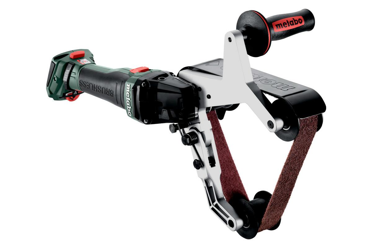 Шлифмашина ленточная для труб Metabo RBVB 18 LTX BL 180, 18 В, без аккумулятора
