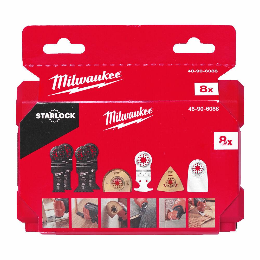 Набор пилок для мультитула Milwaukee STARLOCK, 8 шт.