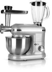 Кухонний комбайн 3 в 1, міксер та м'ясорубка HEINRICH'S HKM 5262 SILBER