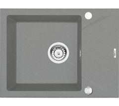 Кухонна мийка Deante EVORA ZQJ S11A граніт - вбудовується в стільницю, сушарка