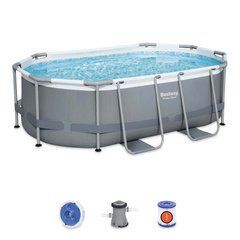 Овальный каркасный бассейн Power Stell Bestway 5614A