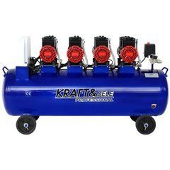 KOMPRESOR BEZOLEJOWY NIEBIESKI 120L 4 TŁOKI 230V 7kW KD4095