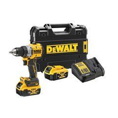 DEWALT ШУРУПОВЕРТ 18V DCD800P2T 90Nm 2x5,0Ah BL TSTAK