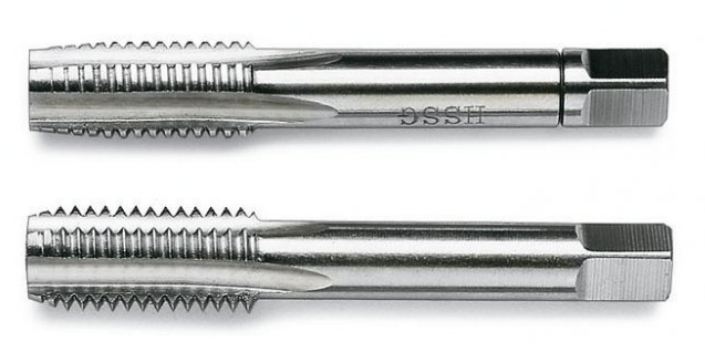 Ручные метчики 2 шт. M12x1.00 HSS, Ngmm/2 — набор для нарезания резьбы