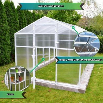 Теплица садовая поликарбонат 210х606 см&nbsp;PTF