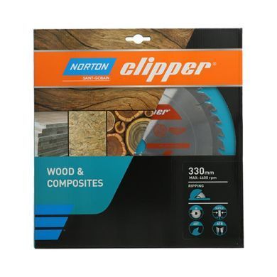 NORTON ПИЛА ДИСКОВАЯ 330mm x 30mm x 40z ДЕРЕВО И КОМПОЗИТЫ ATB (3,2 / 2,2)