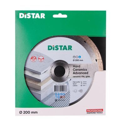 DISTAR ДИСК АЛМАЗНИЙ HARD CERAMICS ADVANCED 200 x 1,3 x 10 x 25,4