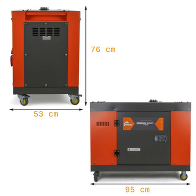 Дизельный генератор Barracuda 8000 Silent 10 кВА 8 кВт 230/400 В +ATS