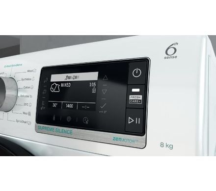 Пральна машина Whirlpool W6 W845WB EN Supreme Silence - 8 кг