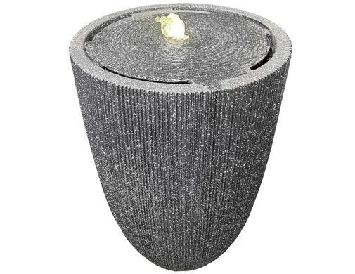 Фонтан садовий LED RIVELLA з підсвічуванням Graphite MoodMe