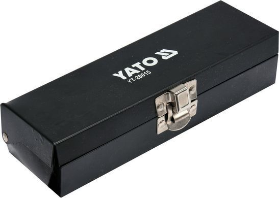 Отвертка-держатель ударная Yato с насадками 15 шт