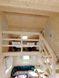 Дерев'яний будинок для дачі Kiryd 65 м&sup2; з терасою Nordenwood
