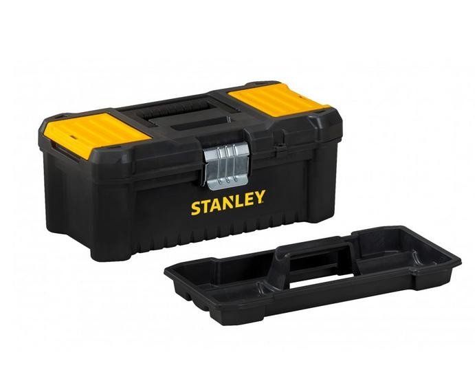 Ящик для инструментов Stanley Essential 480 x 250 x 250 мм с металлическими застёжками