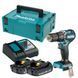 MAKITA ШУРУПОВЕРТ УДАРНИЙ 18V DHP487RAJ 40/25Nm 2x2,0Ah &hellip;