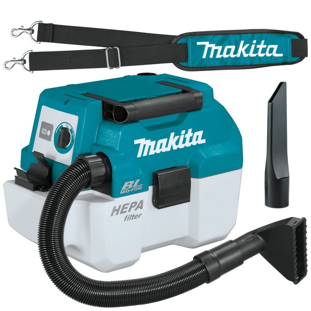 Аккумуляторный пылесос Makita DVC750LZ 18 В, 7,5 л, без АКБ