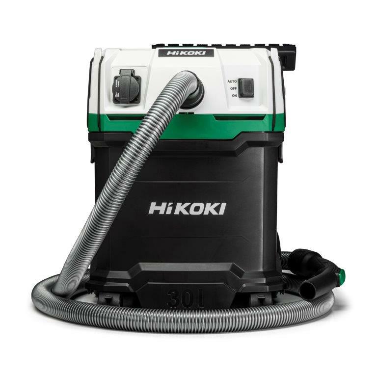 Промышленно-бытовой пылесос Hikoki RP300YL, 1200 Вт, 30 л, класс L