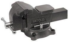 Тиски слюсарські поворотні 150 мм YATO YT-65048