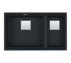 Кухонна мийка Franke Kanon KNG 120 чорний матовий - граніт