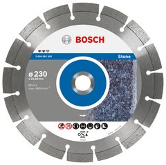Алмазный диск BOSCH 125X22 SEG STONE