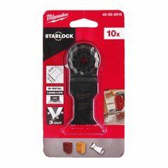 MILWAUKEE MT ПОЛОТНО 35 x 42mm /10шт. БИМЕТАЛЛИЧЕСКОЕ 3-ЛЕЗВИЙНОЕ ДЛЯ ГЛУБОКОГО РЕЗАНИЯ %%%