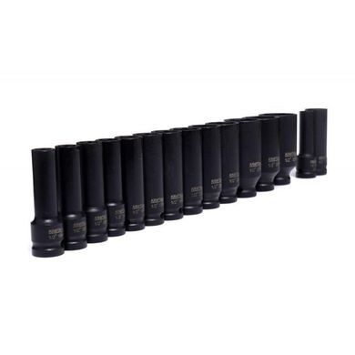 Набір ударних головок 1/2" 10-32 мм 16 шт Kraft&Dele KD11755