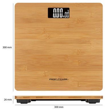 Бамбукові ваги підлогові ProfiCare PC-PW 3103