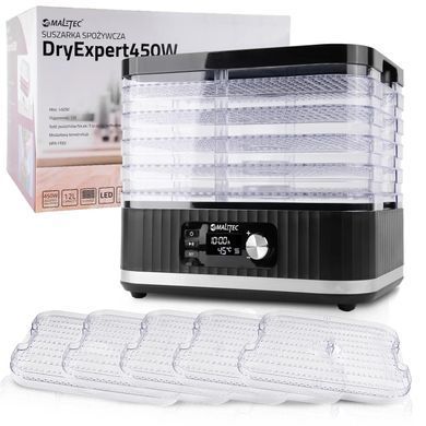 Сушилка для грибов, фруктов, овощей, еды 450 Вт Maltec 110251