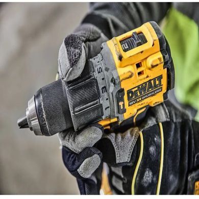 Дрель-шуруповёрт аккумуляторная бесщёточная ударная DeWALT DCD805E1T