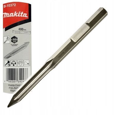 Зубило пикообразное шестигранное 400 мм Makita