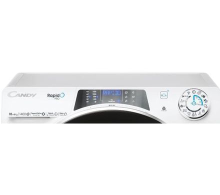 Прально-сушильна машина Candy RapidO Pro RPW41066BWMBC-S - 58 см - 10 кг/6 кг
