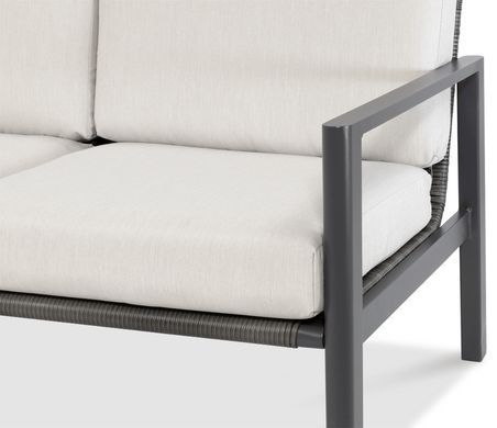 Металеві меблі для тераси Furrore Lotus Caffe Dark Grey