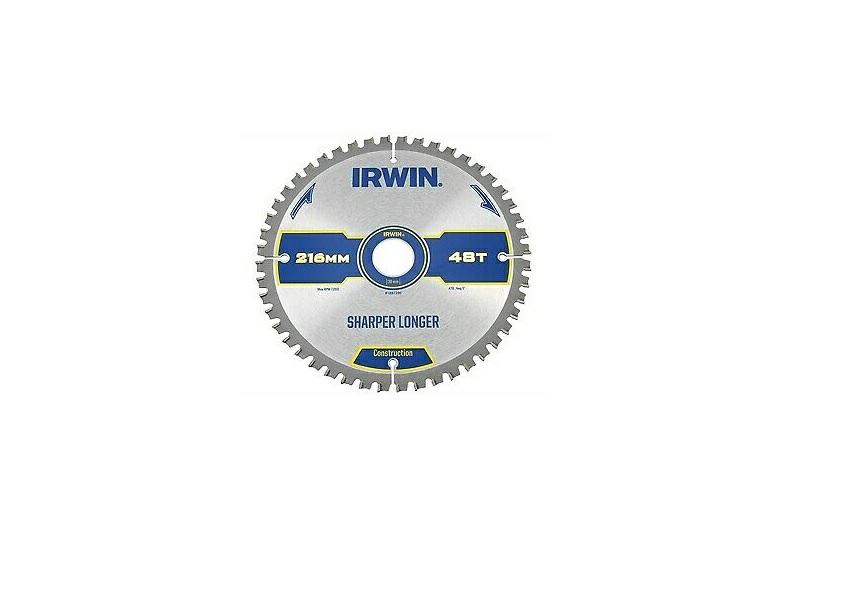 Пильный диск Irwin Multi 254×30×48 зубьев для торцовочной пилы