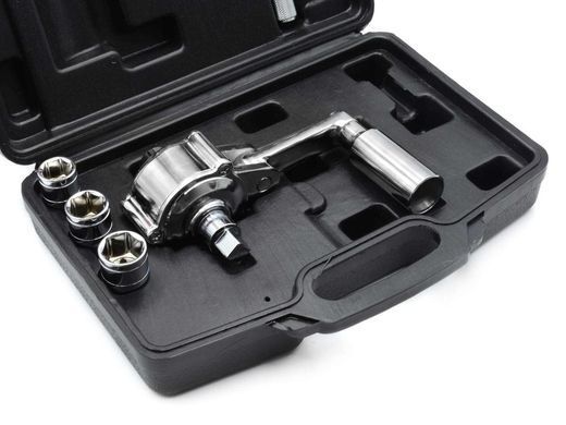Механический усилитель силы 1/2" 1:16 с насадками 17 мм/ 19 мм/ 21 мм Geko G10069