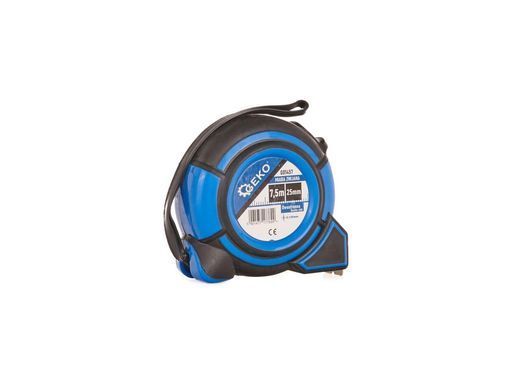 Рулетка двостороння 7,5х25 мм Geko G01457