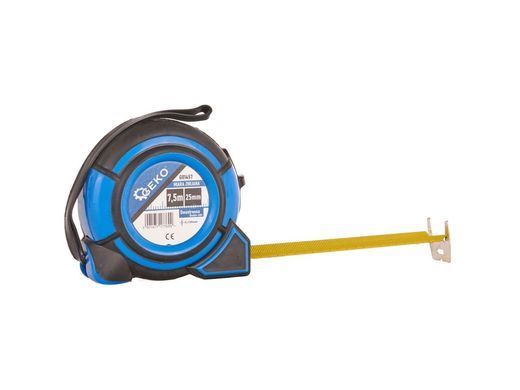 Рулетка двостороння 7,5х25 мм Geko G01457
