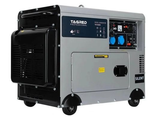 Дизельный электрогенератор 5000 Вт Tagred TA7350DS