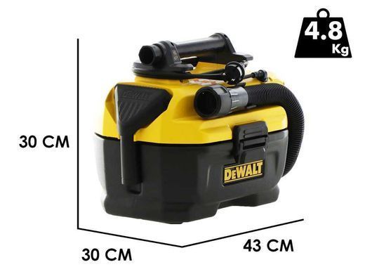 Промышленный пылесос аккумуляторный 54В HEPA 7,5 л без АКБ DeWALT DCV584L