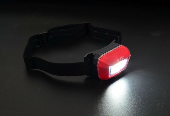 Фара на голову Awtools Black Line з датчиком руху Cob Led чорна лінія