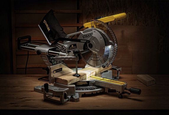 Пила торцовочная 1800 Вт, 254 мм Stanley SM1800-QS