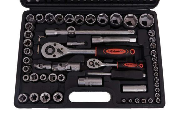 Комплект ключів Heidmann 108 штук 1/4"-1/2" Geko G10151