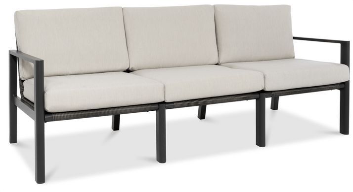 Металеві меблі для тераси Furrore Lotus Caffe Dark Grey