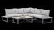 Комплект садових меблів з металу Focus Garden Emerson Light Grey