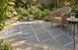 Килим для тераси та саду Grey 120x180 см поліпропіленовий сірий MOODME