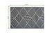 Килим для тераси та саду Grey 120x180 см поліпропіленовий сірий MOODME